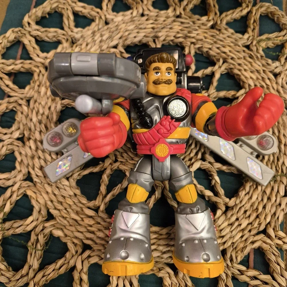 ✅Fisher-Price Rescue Heroes Billy Blazes Firefighter Action Figure#️⃣31